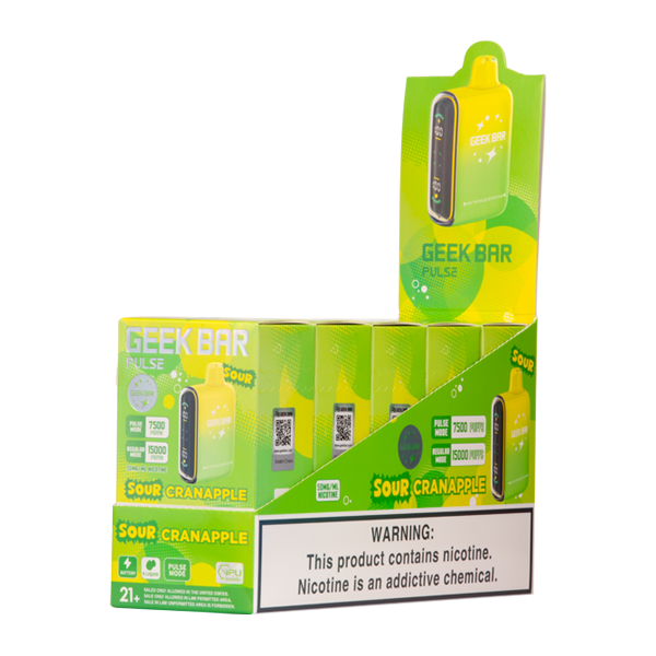 Sour Cranapple Geek Bar Pulse product image