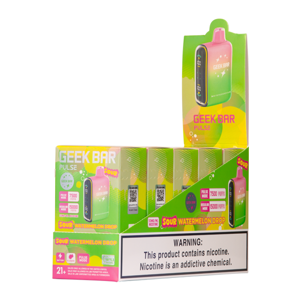 Sour Watermelon Drop Geek Bar Pulse product image
